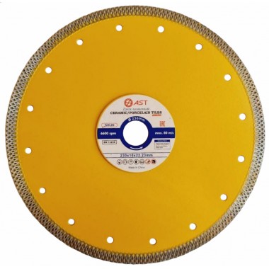 Диск алмазный Ceramic | Porcelain 230x22.23х10мм 3060123022