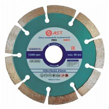 Диск алмазный сегментный Pro 125x22.23х10