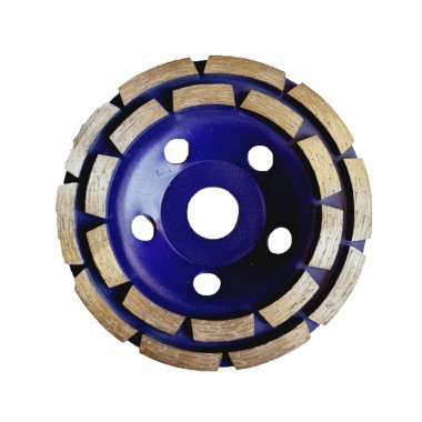 Чашка алмазная, двурядная, PRO 125*3*5*22,23