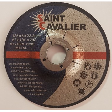 Круг шлифовальный по металлу 125x6,0x22,23 мм