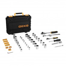 Набор инструмента для авто в чемодане DEKO DKMT72 SET 72